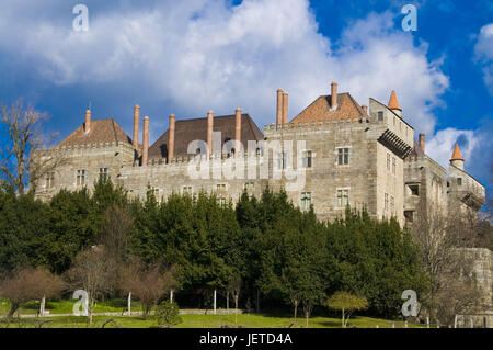 Burg von Guimarães, Portugal, Stockfoto