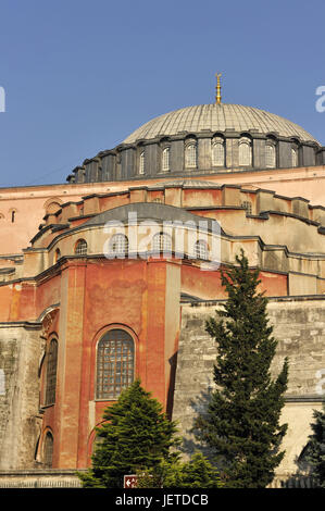 Türkei, Istanbul, Hagia Sophia, Basilika, Unterview, Stockfoto