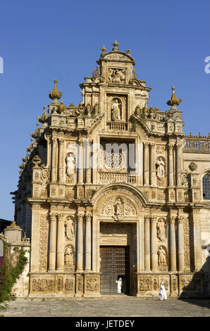 Spanien, Andalusien, Provinz Cadiz, Jerez De La Frontera, Nonnen vor dem Kartäuser-Kloster, Stockfoto