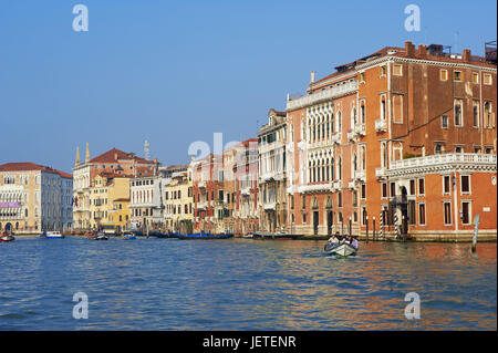 Italien, Venedig, Canale Grande, Stockfoto