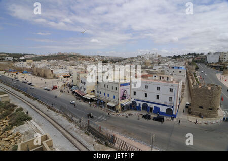 Festung Qasr Al-Bahr, Ansicht, Safi, Marokko, Afrika, Stockfoto