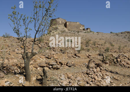 Speicher Burg, Amtoudi, Antiatlas, Marokko, Afrika, Stockfoto