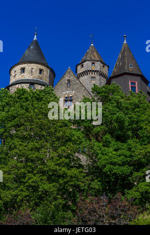 Schloss Braunfels aka Schloss Braunfels, Braunfels, Hessen, Deutschland Stockfoto