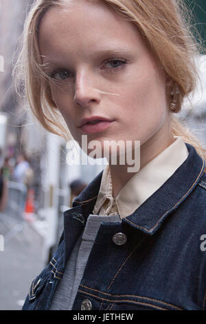 Hanne Gaby Odiele Stockfoto