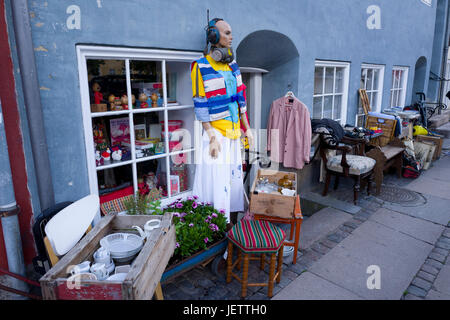 BRIC-Brac-Shop, Christianshavn, Copenhagen Stockfoto