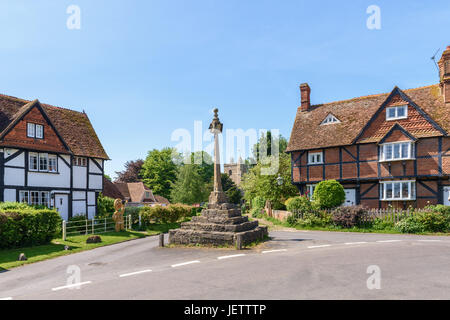 Dorf überqueren, Ost Hagbourne, Oxfordshire, Vereinigtes Königreich Stockfoto