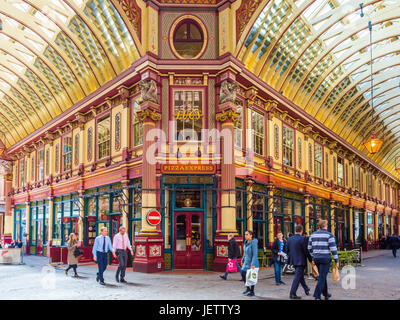 Leadenhall Market, London, UK Stockfoto