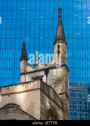 Kirche St. Andrew Undershaft, London, UK Stockfoto