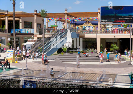 La Zenia Boulevard shopping und kommerzielle Mitte, Centro commercial Stockfoto