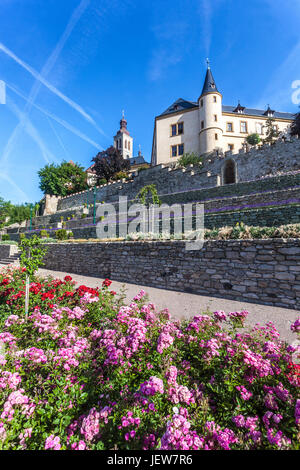 Italian Court und St. James Kirche, gotische Gebäude in der UNESCO-Stadt, Kutna Hora, Tschechische Republik Stockfoto