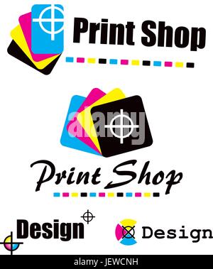 Emblem Grafik Stock Vektor