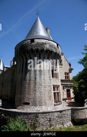 Château de Dampierre-Sur-Boutonne Frankreich Stockfoto