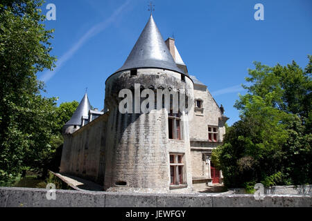 Château de Dampierre-Sur-Boutonne Frankreich Stockfoto