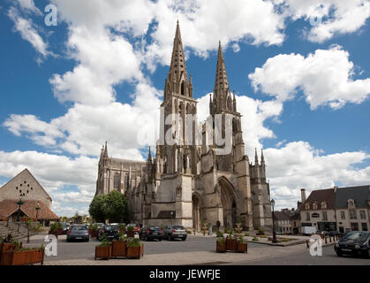 Sées Kathedrale Normandie Frankreich Stockfoto