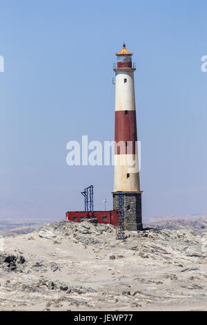 Leuchtturm am Diaz Point, Namibia Stockfoto