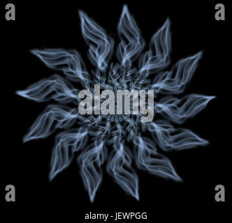 Abstrakt fractal Floral Design Stockfoto