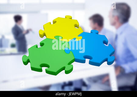 Zusammengesetztes Bild Puzzles Stockfoto