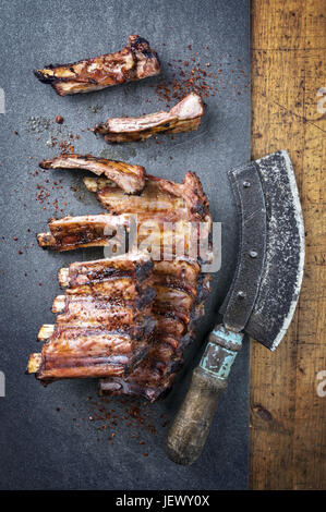 Spare Ribs Stockfoto