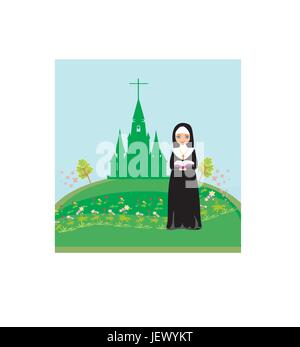 Frau, lachen, lachen, lachen, Twit, kichern, Lächeln, Lächeln, lachen, Stock Vektor