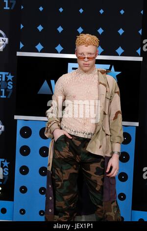 Shaun Ross im Ankunftsbereich für 2017 BET Awards - Teil2, Microsoft Square L.A. Live, Los Angeles, CA 25. Juni 2017. Foto von: Priscilla Grant/Everett Collection Stockfoto