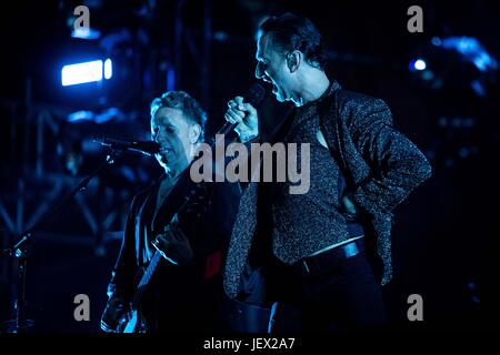 Mailand, Italien 27. Juni Depeche Mode live im San Siro Stadion in Mailand © Roberto Finizio / Alamy Live News Stockfoto