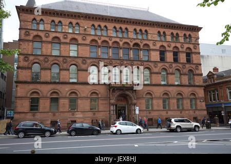 Belfast, Nordirland, 28. Juni 2017, grauer Himmel über Belfast. © Keith Larby/Alamy Live-Nachrichten Stockfoto