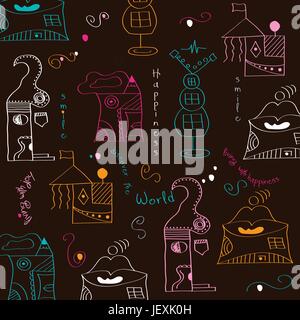 Haus, Gebäude, Gebäude, Häuser, Ort, Stadt, Leben, existieren, Dasein, Leben, Stock Vektor