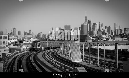 New York City Subway Stockfoto