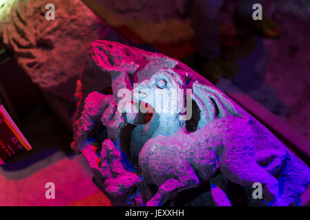 Besuch in Beit She'arim Nationalpark, Israel Stockfoto