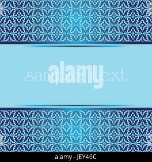 Restaurant, blau, Illustration, Abdeckung, Menü, seamless, Muster, Design, Stock Vektor