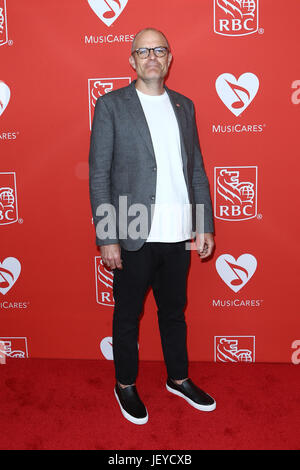 Michael McDonald besucht die 13. jährliche MusiCares Karte Fonds Benefiz-Konzert in New York, USA Stockfoto