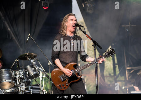 2017 bärtigen Theorie Festival - Tag 3 - Aufführungen und Atmosphäre mit: Eastfield wo: Lichfield, Derbyshire, Großbritannien wenn: 27. Mai 2017 Credit: WENN.com Stockfoto