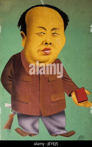 Mao Tse-tung von Paolo garretto Stockfoto