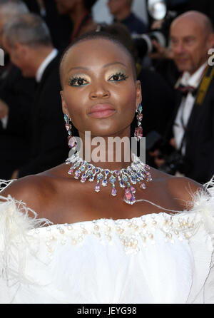 70. annual Cannes Filmfestival - "Based on a True Story" - Premiere mit: Miriam Odemba Where: Cannes, Frankreich bei: 27. Mai 2017 Credit: WENN.com Stockfoto