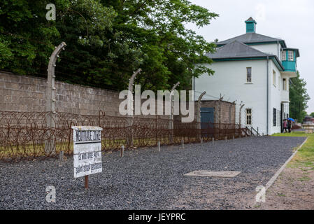 Concenctration Lager Sachsenhausen Stockfoto