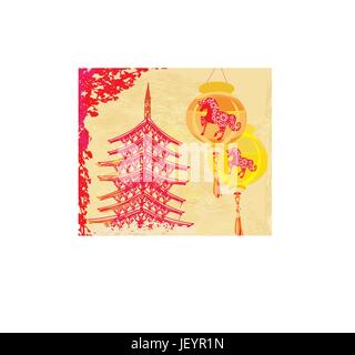 Blatt, Single, Kultur, Pferd, Tier, Blume, Pflanze, Blüte, Blüte, gedeihen, Stock Vektor