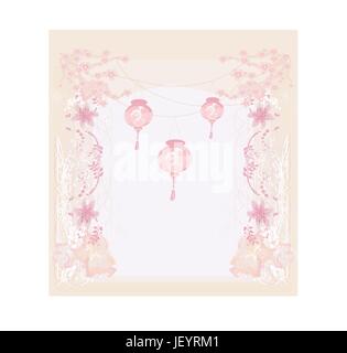 Gruß, Kunst, Kultur, Farbe, Urlaub, Urlaub, Ferien, Urlaub, Asien, Stock Vektor