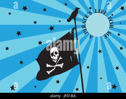 blau, Gefahr, Leben, existieren, Dasein, Leben, Leben, live, isoliert, Tod, Stock Vektor