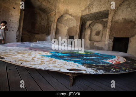 Rom, Italien. 27. Juni 2017. Die Ausstellung "Von Duchamp, Cattelan". Zeitgenössische Kunst auf die Palatine'until 29 Oktober. Bildnachweis: Andrea Ronchini/Pacific Press/Alamy Live-Nachrichten Stockfoto