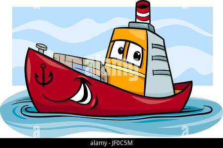 Segelboot Segelboot Stock Vektor
