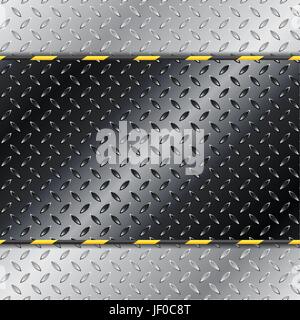 Industrie, Tapete, metallisch, Hintergrund, Hintergrund, Platte, Zeichen, Signal, Stock Vektor