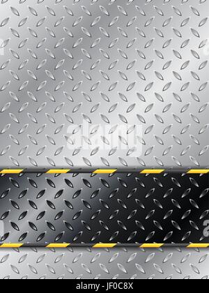 Industrie, Tapete, metallisch, Hintergrund, Hintergrund, Platte, Zeichen, Signal, Stock Vektor