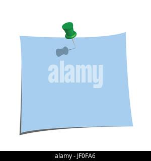 blau, Büro, Hinweis, Memo, Laptop, Notebook, Computer, Computer, schreiben, schrieb: Stock Vektor