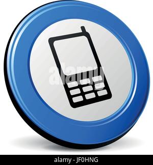 Telefon, Handy, isoliert, mobile, Mobilfunk, Symbol, Vektor, Piktogramm, Symbol, Stock Vektor