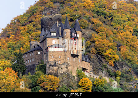 Burg Katz Stockfoto