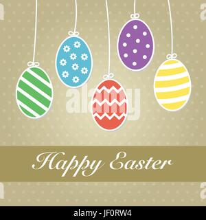 Bunt gefärbt Stock Vektor