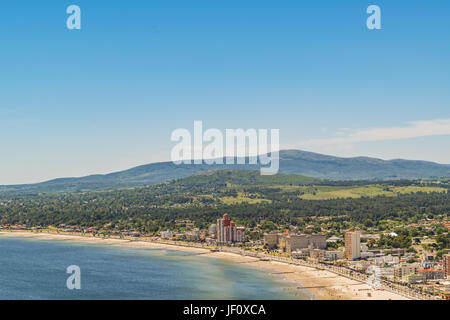 Landschaft Luftaufnahme Piriapolis Uruguay Stockfoto