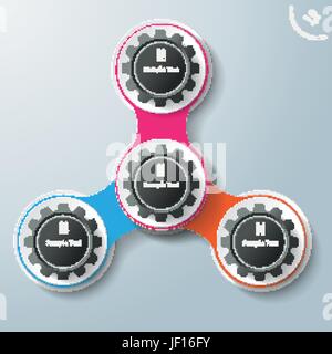 Gang futuristische Stock Vektor