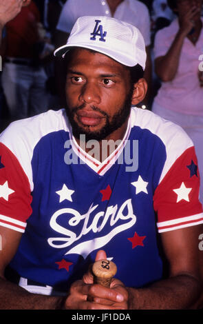 Kareem Abdul-Jabbar, 80 es Stockfoto