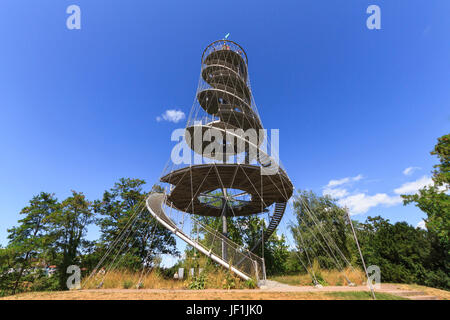 Killesberg-Turm, Höhnpark Killesberg, Stuttgart, Baden-Württemberg, Deutschland Stockfoto